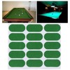 Sunicon Billiard Repair Patches, Billiard Cloth Repair Stickers 15Pcs/1 Sheet