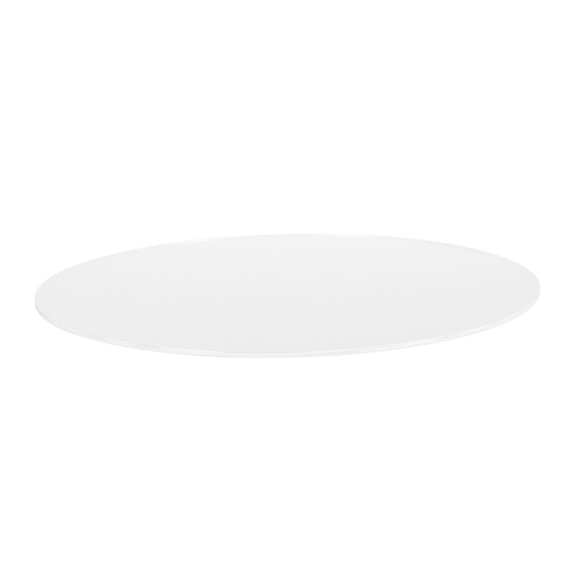 Cutting Board Acrylic Round Cutting Board Non Slip Transparent Chopping
