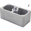 2 Inch Aluminum Leaf Spring Lowering Block - Universal, Versatile