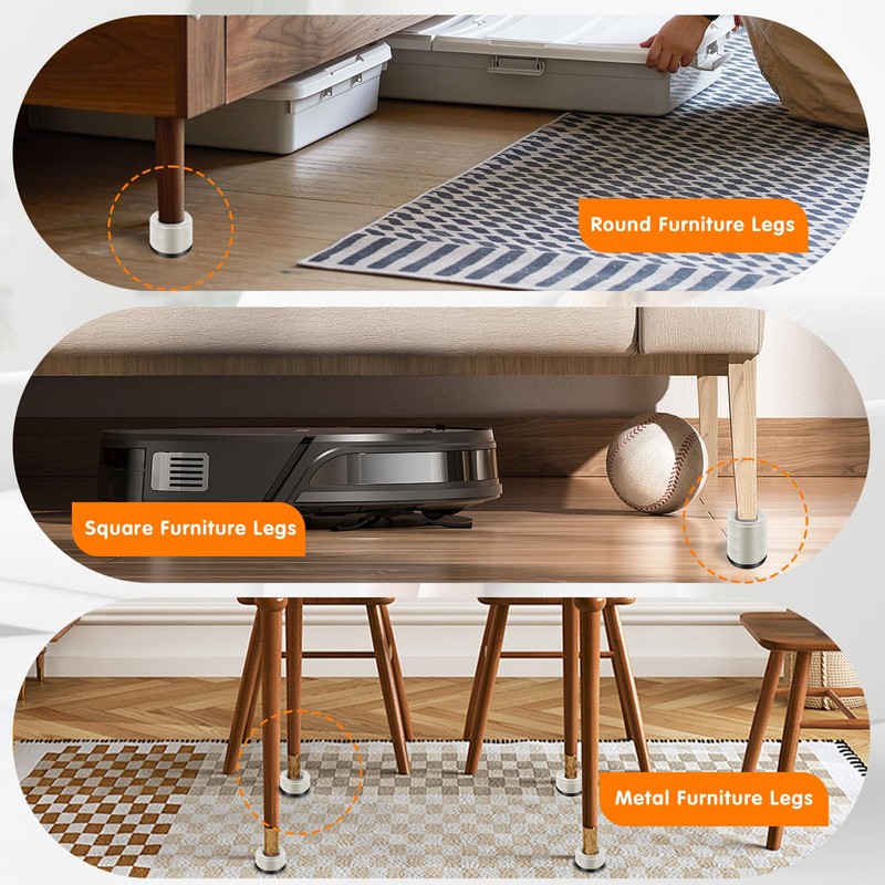 Furniture Risers Bed Risers Heavy Duty 1 inch, 2 inch,