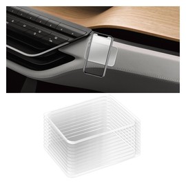 10 Pack Sticky Gel Pads, Traceless Clear Double Sided Gripping Pads, Washable Reusable Super Adhesive Pad, Anti Slip Pad Holder Mat for Car Dashboard Cell Phone Home Office Walls