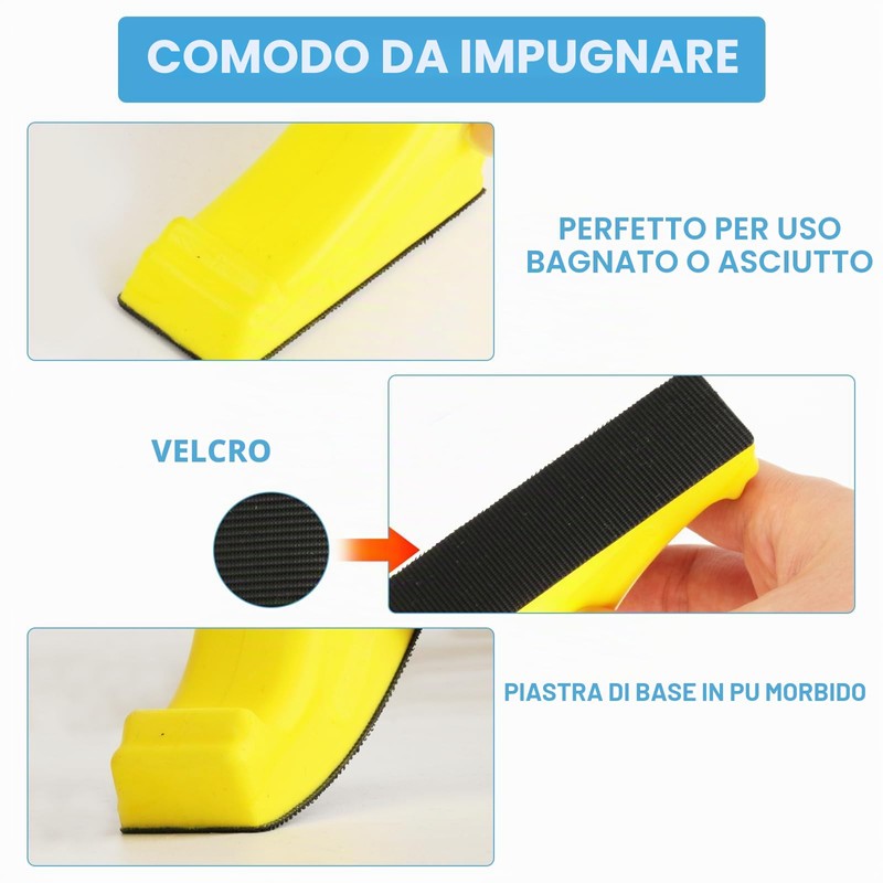LONGERSIZHAN 100Fogli Carta Vetrata Abrasiva 120-5000, 9x3cm, Umido/Secco