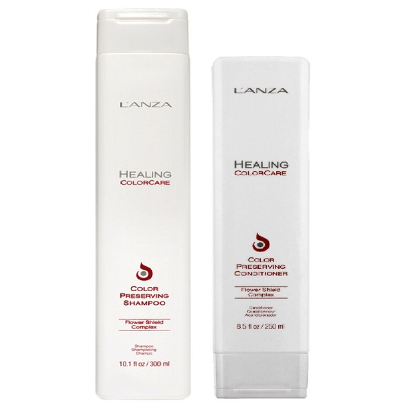 Lanza Healing Color Care Shampoo (10.1oz) Conditioner (8.5oz) Duo Set