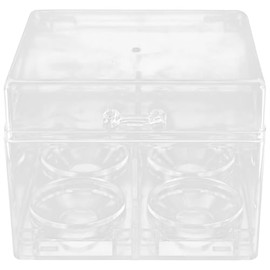 POPETPOP Esponja de Maquillaje: Caja de Almacenamiento de Huevos Belleza Maquillaje para B