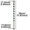Ultra Long Wood Auger Drill Bit, Extra Long 12mm x