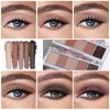 Kinretixia Neutral Nude Brown Eyeshadow Palette, 5 Matte Shades from
