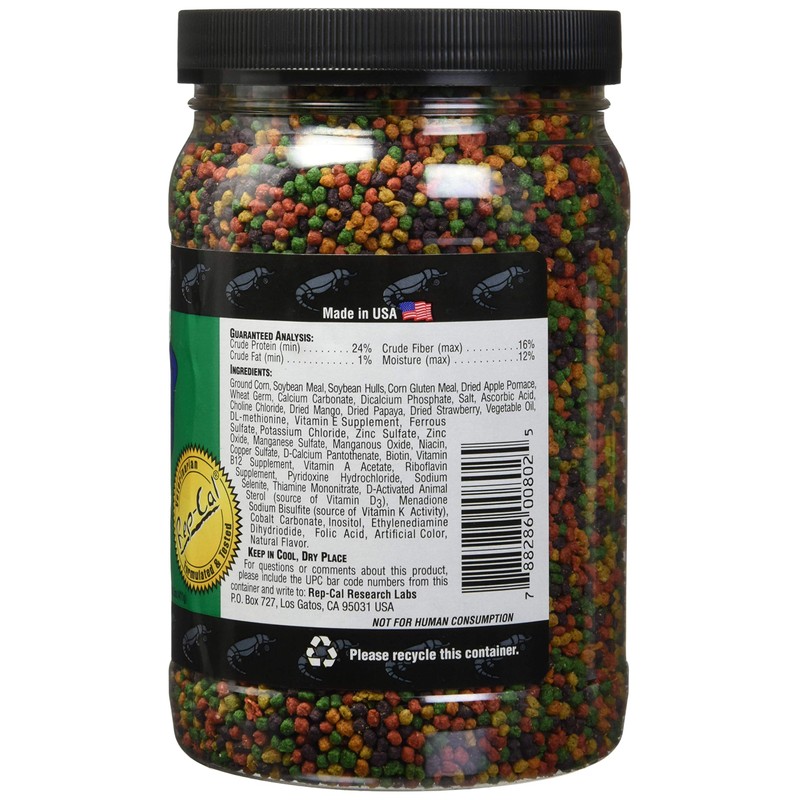 Rep Cal Iguana Food Juvenile 14.5oz