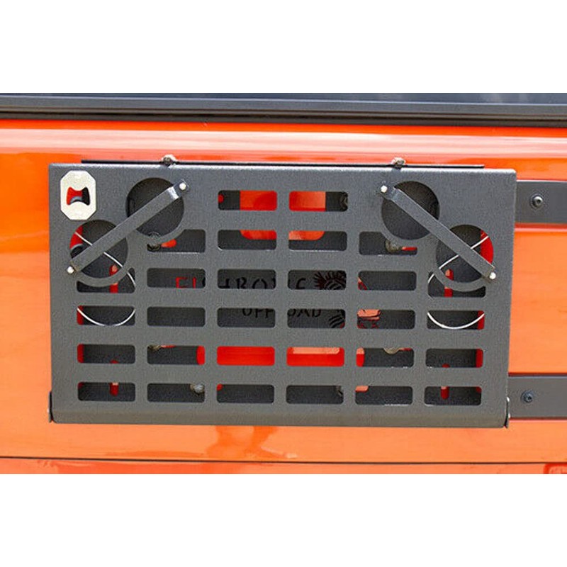 2007-18 Wrangler JK Tailgate Table Black Powder Coat