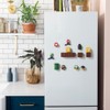 3D Refrigerator Magnet Sticker Non Slip Fridge Magnets Set Cartoon