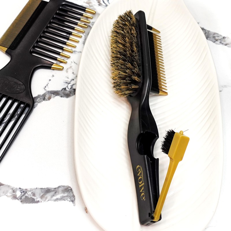 Evolve Triple Pro Styler plus Edge Brush