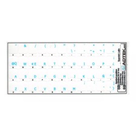 Adtek Stickers Etiquetas Teclado Laptop O Pc De  Ingles A Español