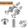 M4 Screws Set, 495 Pcs Nuts and Bolts Set, Hex