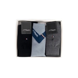 Dupont (신세계본점)25  S/S  양말   손수건   3매세트    SE5SMA171301SBKGY003NY (Sinsaege Main Store) 25 S/S Sock Handkerchief 3-Piece Set SE5SMA171301SBKGY003NY