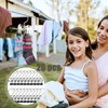 Pack of 20 Portable Laundry Hooks, 360° Rotating Boot Hanger,