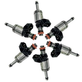 Kacrik Set(6) FT4E-9F593-AA NEW Fuel Injectors Compatible with Ford Fusion F-150 Edge 2.7L V6 Lincoln MKZ 3.0 V6 MKX 2.7 V6 FT4Z-9F593-A