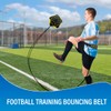 Football Juggling Trainer with 5 Prongs and Reinforced Flat Rope
