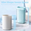 LRTOEH 4-in-1 Toothbrush Travel Cup, Portable Toothbrush Container