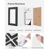 SONGMICS 4x6 Collage Picture Frames, 12-Pack Picture Frames Collage for