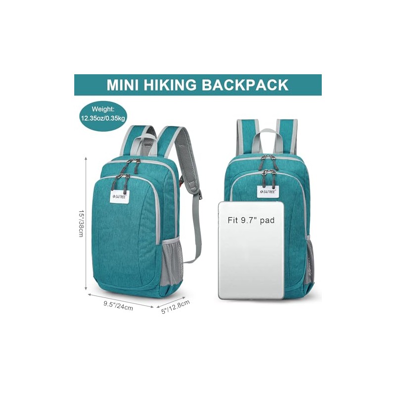 G4Free 10L Backpack Lightweight Small Daypack Travel Shoulder Backpack Daypack