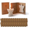 24 Mini Recuerdos Velas Aromáticas Bautizo Boda Primera Comunion Novenario