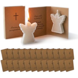 24 Mini Recuerdos Velas Aromáticas Bautizo Boda Primera Comunion Novenario Confirmación Baby Shower Luctuoso