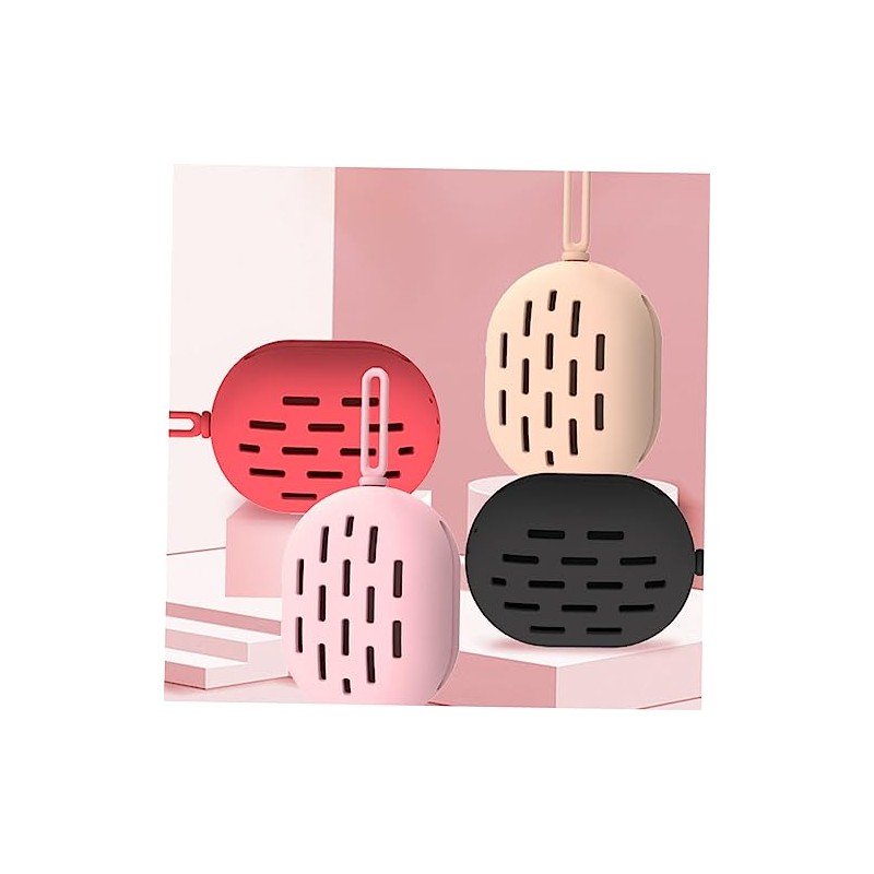 Abaodam 3piezas Soporte De Esponja De Maquillaje De Silicona Portátil