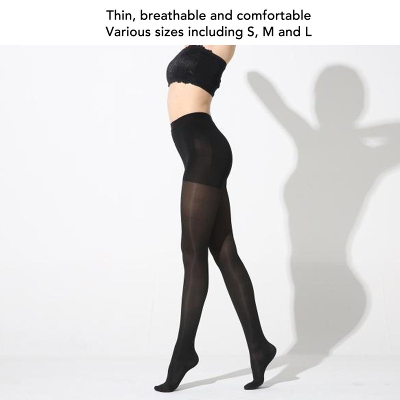Compression Elastic Pantyhose Relieve Soreness 15 to 20mmHg Thin Comfortable