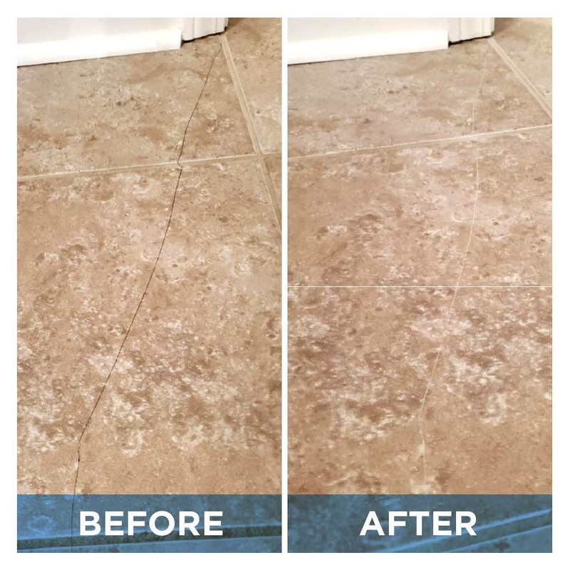 MagicEzy Tile Fix - (Primary Color Kit) - Bathroom Floor