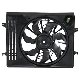 TRQ Radiator Cooling Fan Assembly Compatible with 2017-2020 Kia Cadenza KI3115163