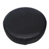 Spare Tire Cover, Black Wheel Cover Waterproof PVC Leather Dust-Proof