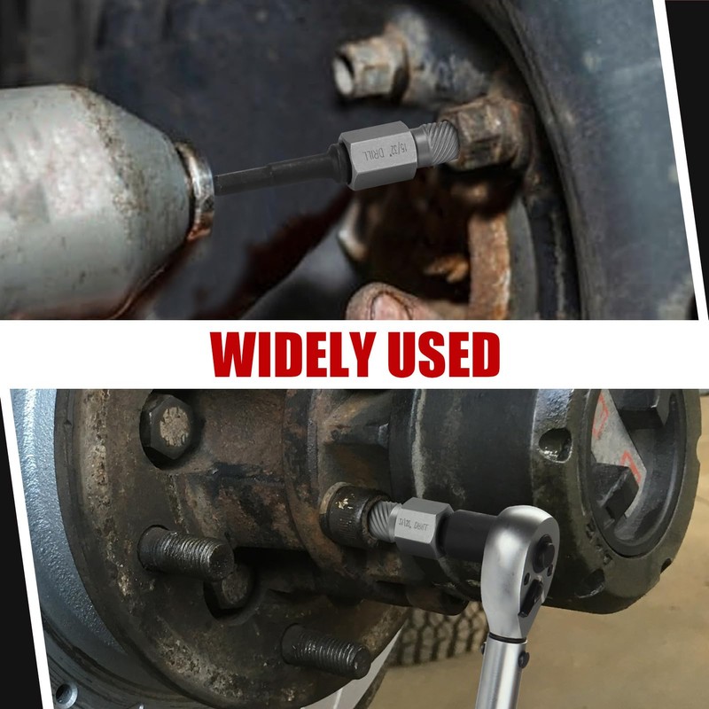 RIMKOLO 27-Piece Screw Extractor Set, 3/8" Inch Drive Easy Out