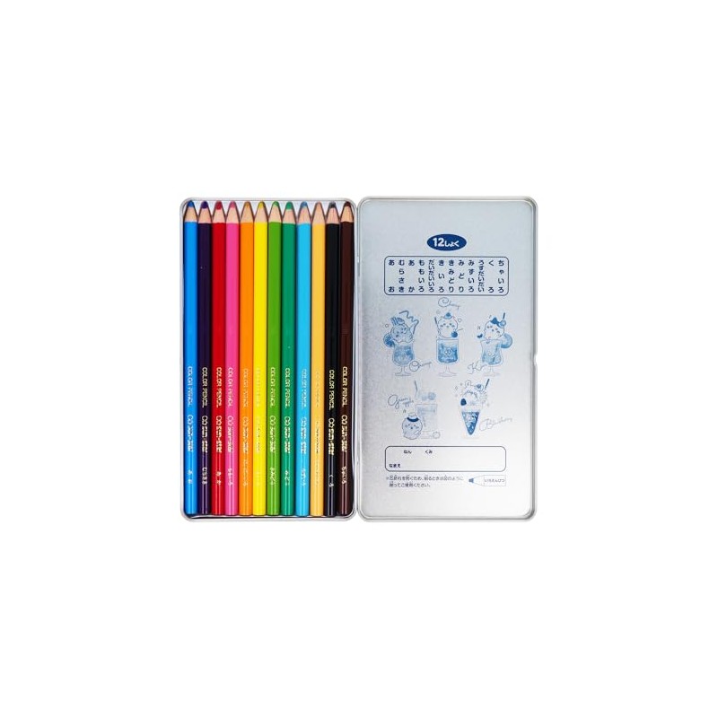 Sunstar Stationery Chiikawa S5020930 Colored Pencils, 2025 New Entrance Supplies,