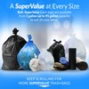Reli. 13 Gallon Trash Bags | 250 Bags | Clear