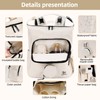 vosmles Diaper Bag Backpack with Changing Pad, Wet Dry Bag,