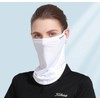 XTJ85 Cooling Face Cover Neck Gaiter for Sun Protection XTJ85 Cool Face (White)