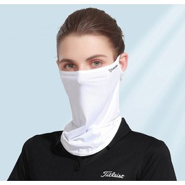XTJ85 Cooling Face Cover Neck Gaiter for Sun Protection XTJ85 Cool Face (White)