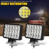 Adzoon LED Tractor Lights 2PCS 6 Inch 10000LM 12v LED