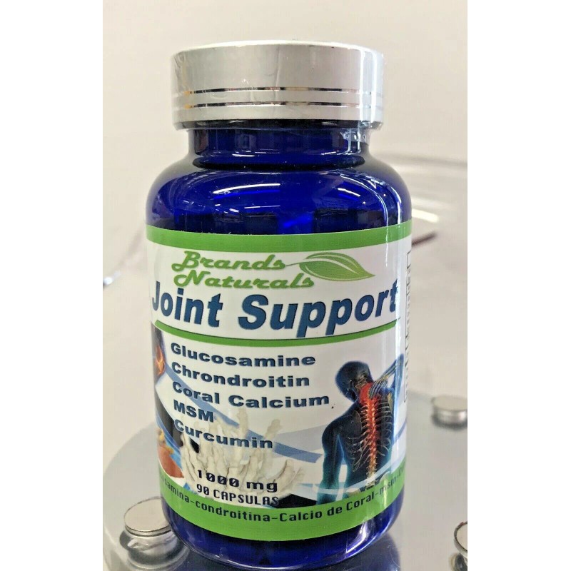 Brands Naturals Joint Support Glucosamine Chrondroitin MSM Curcumin 1000mg 90cps