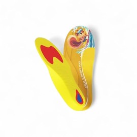 FootWave Kiddo Support MAX Shoe Insoles for Children - Orthotics for Flat Feet, Overpronation and Heel Pain - Kid's Shoe Inserts with Arch Support for Enhanced Comfort MAX SK: 12-13 (J)