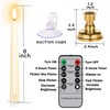 Flameless Taper Candles Flickering with Remote & Timer, Battery Operated