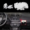 Tecledsn 20PCS Car Dashboard Trim Clips, Plastic Fasteners, Dash Retainer