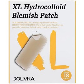 JOLVKA Large Blemish Patch,18 Strips (XL), Hydrocolloid Blemishes Patch Spot Dots, Zit Stickers