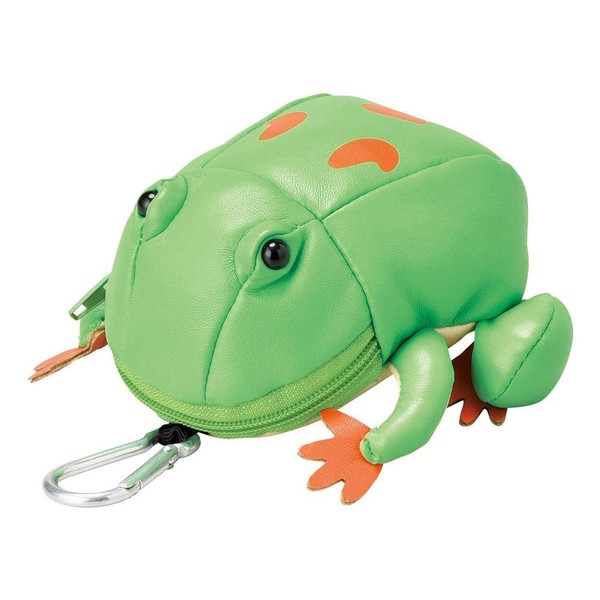 Setocraft SF-9211-GR Accessory Pouch, Frog, Green, W 4.3 x L 3.9 x H 2.4 inches (11 x 10 x 6