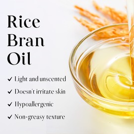 Organic rice bran oil, rice oil cleansing oil organic KALTGEPRESST100% of course 200 ml