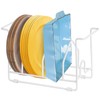 Poeland Plate Holders Organizer, Dish Drying Rack for Kitchen Cabinet
