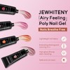 JEWHITENY Poly Extension Gel Nail Kit 14 PCS Poly Gel