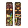 Things2Die4 Elemental Fire and Wind Hand Crafted Wooden Surfer Tiki