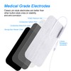 TENS Unit Pads 2"X4" 24Pcs, 3rd Gen Reusable Latex-Free Replacement