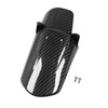 Motorcycle Rear Mudguard Carbon Fiber Pattern Wheel Tire Splash Proof