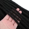 SHIHERESH 30 Strands Dreadlock Extensions Synthetic Hair 12 Inch 0.4cm